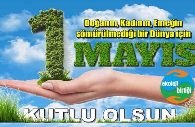 Yaşasın 1 Mayıs! Yaşasın Kadın, Emek ve Doğa!