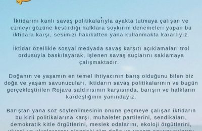 Savaş En Büyük Ekolojik Yıkımdır!/SAVAŞA KARŞI YAŞAM