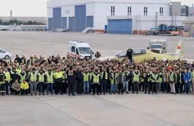 Türk Hava Kuvvetlerine Teslim Edilecek HÜRKUŞ-II Şehit Kızının Çizdiği Resimle Uçtu