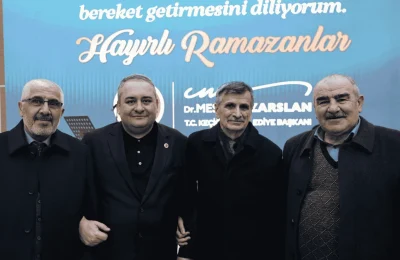 Mesut Özarslan: Her zaman hizmetkârınız olacağım