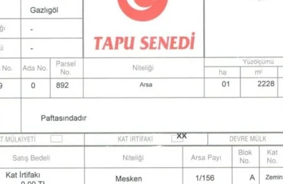 Tapu Sahipleri Dikkat: İşte Kimsenin Bakmadığı O Gizli Detay