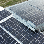 Erzurum’da çatıdaki güneş enerjisi sistemini tamir ederken hastanelik oldu