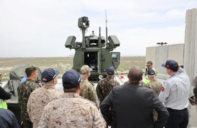 Dron Avcısı ASELSAN KORKUT 25 Uluslararası Delegasyonlara Atışlı Testler ile Tanıtıldı