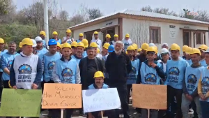 Doruk Madencilik işçileri Ankara’ya yürüyor: ‘Hakkımız verilmeden dönmeyeceğiz’