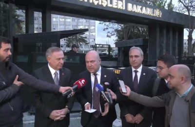 CHP heyeti, İçişleri Bakanı’ndan Karalar ve Özer’in göreve iadesini talep etti