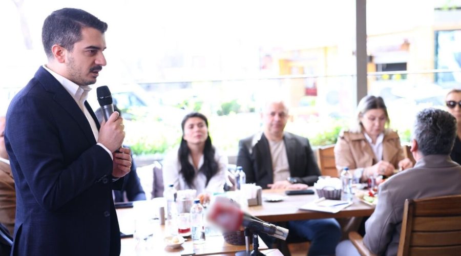 Hüseyin Can Güner Bahçelievler Esnafıyla Bir Araya Geldi