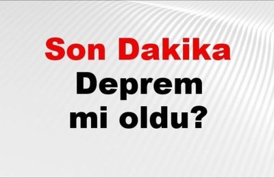 Son dakika Muğla’da deprem mi oldu? Az önce deprem Muğla’da nerede oldu? Muğla deprem Kandilli ve AFAD son depremler listesi 17 Nisan 2026