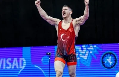 Milli güreşçi Hakan Büyükçıngıl’ın hedefi büyüklerde Avrupa şampiyonluğu