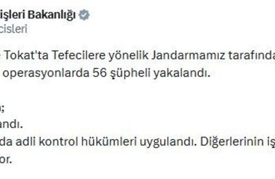 2 ilde düzenlenen ‘tefeci’ operasyonunda 25 kişi tutuklandı