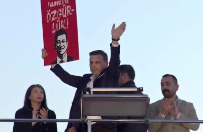 İmamoğlu’ndan Ataşehir mitingine mesaj: Yalanlarını yüzlerine vurdukça, yeni kumpasların peşinde koşuyorlar