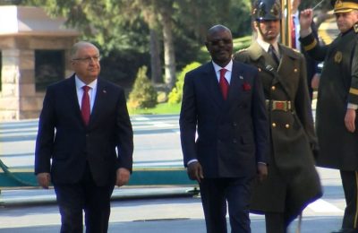 Bakan Güler ve Muadiamvita görüşme gerçekleştirdi