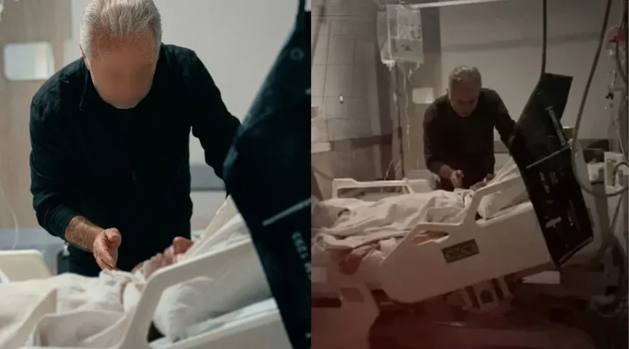 Hasta yatağında dehşet: Evlat değil zulüm!