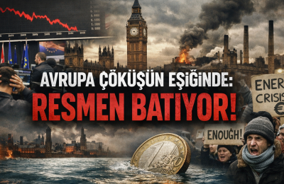 Avrupayı artık kimse kurtaramaz resmen batıyor!