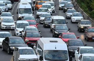 Trafikteki araç sayısı 34 milyonu aştı