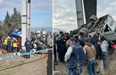 Ankara’da üst geçide çarpan halk otobüsünde beş kişi öldü. Otobüsün sahibi tutuklandı