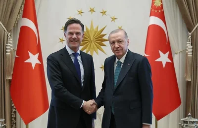 Cumhurbaşkanı Erdoğan, Mark Rutte’yi kabul etti