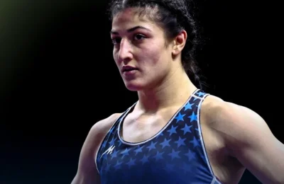 Elvira Süleyman Kamaloğlu Avrupa Güreş Şampiyonası’nda gümüş madalya kazandı