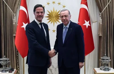 Cumhurbaşkanı Erdoğan NATO Genel Sekreteri Rutte’yi kabul etti