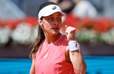 Milli tenisçi Zeynep Sönmez, Madrid Açık’ta çiftlerde ikinci turda